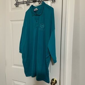 Teal Day & Zimmerman Polo Shirt Soft Knit